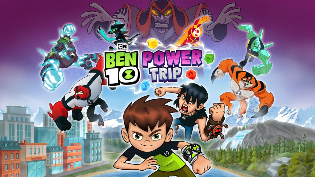 Ben 10 Power Trip Cover
