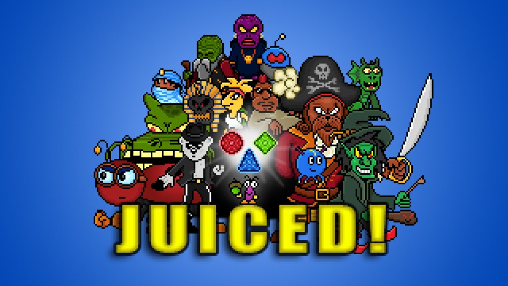 Juiced! video game cover art